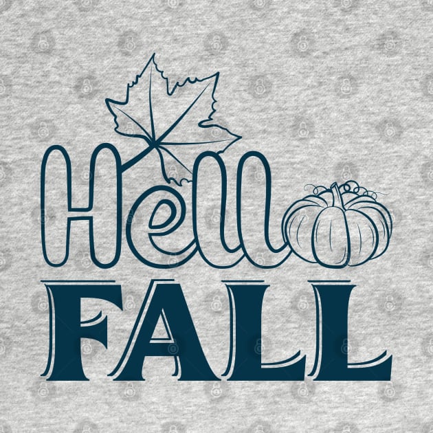 Hello Fall by Zombie Girls Design